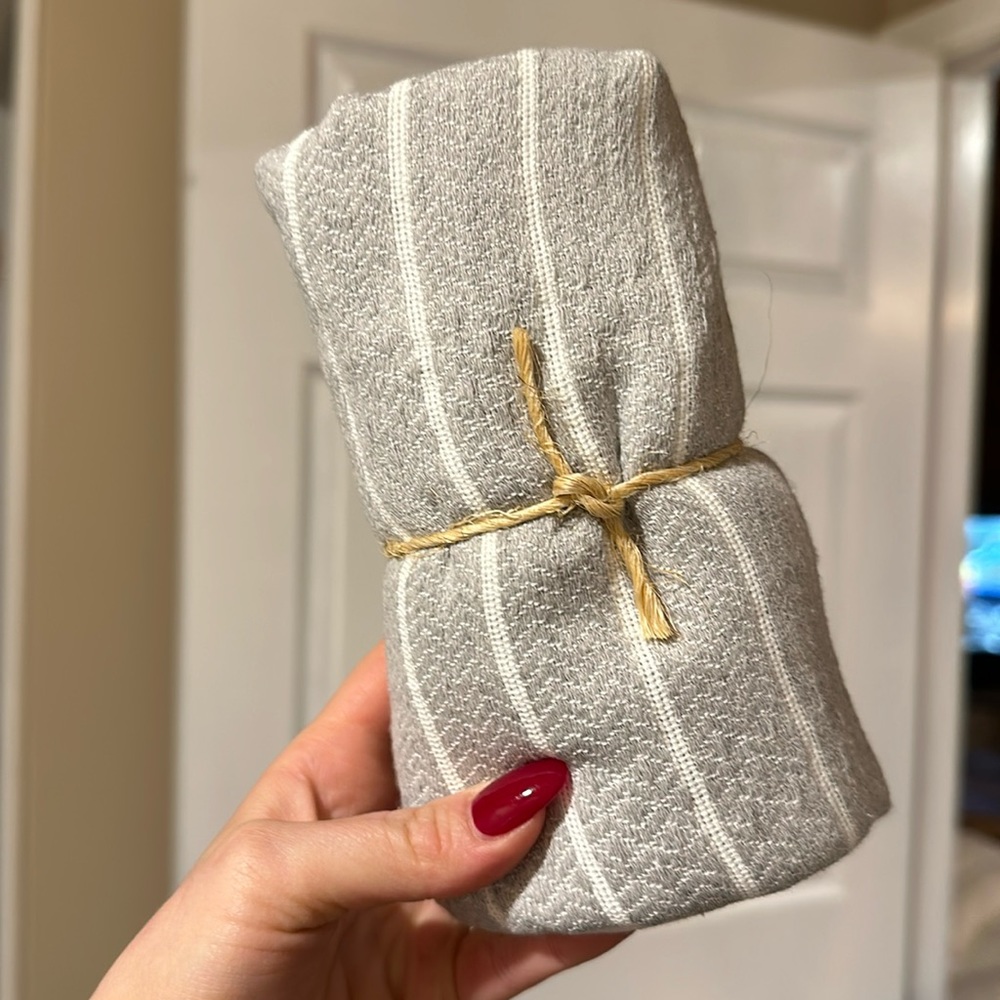 House of Harlow hooded baby towel